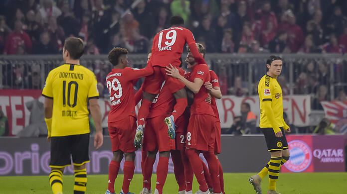 Im November 2019 gibt es eine böse 0:4-Klatsche für die Dortmunder in München.