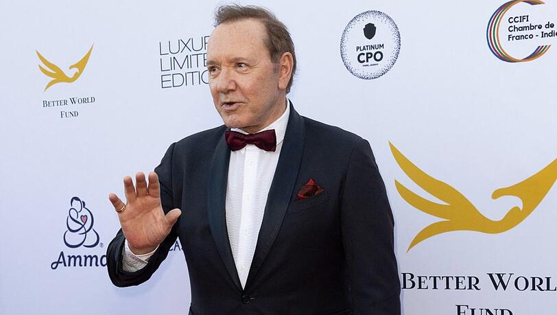 Kevin Spacey in Cannes.