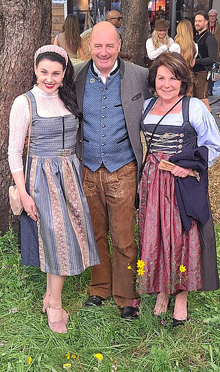 "Dahoam is Dahoam"-Stars Anita Eichhorn, Bernhard Ulrich und Brigitte Walbrun