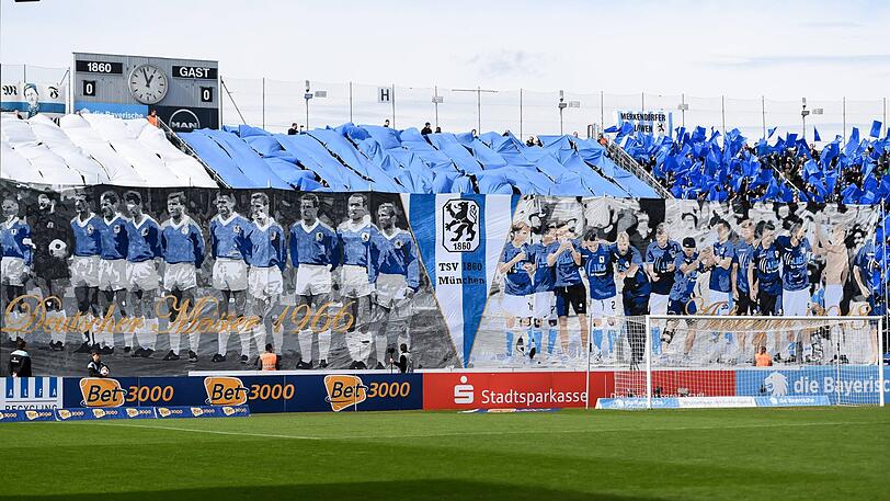 Bei der Partie gegen Rostock gedachten die Sechzig-Fans ihrer Meisterlöwen von 1966 - es war nicht die einzige beeindruckende Choreographie in diesem Jahr. Klicken Sie sich durch!
