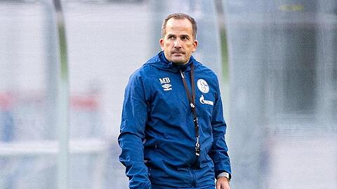 Erster Arbeitstag: Manuel Baum soll den FC Schalke 04 aus der Krise führen.