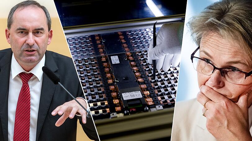 Nach der heikle Entscheidung von Anja Karliczek (CDU), die Batteriezellen-Forschungsfabrik in Münster zu bauen, fordert Hubert Aiwanger (Freie Wähler) nun Millionen.