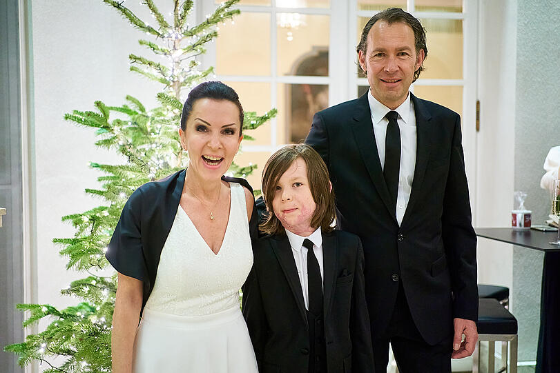 Julia Berthold, Luca Berthold und Andreas Sinnhofer