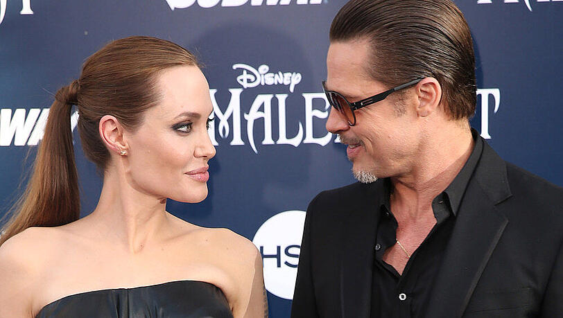 Angelina Jolie und Brad Pitt auf dem roten Teppich in Los Angeles Angelina Jolie und Brad Pitt auf dem roten Teppich in Los Angeles