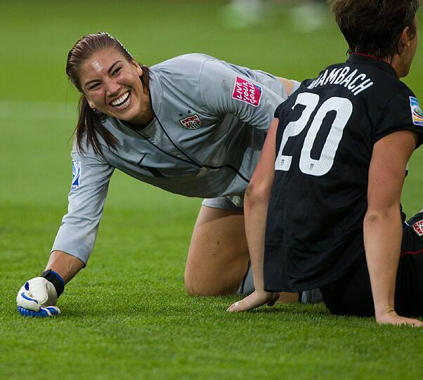 So heiß ist Hope Solo: Die sexy Bilder der USA-Torfrau