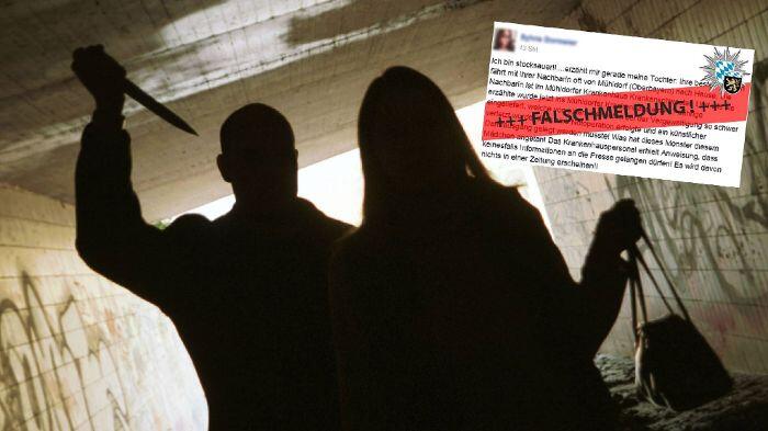 Ein 17-Jährige wird von einem Flüchtling vergewaltigt: Die Polizei hat die Verfasserin dieser falschen Nachricht ermittelt.