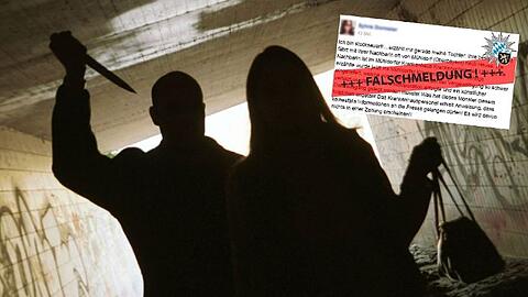 Ein 17-Jährige wird von einem Flüchtling vergewaltigt: Die Polizei hat die Verfasserin dieser falschen Nachricht ermittelt.