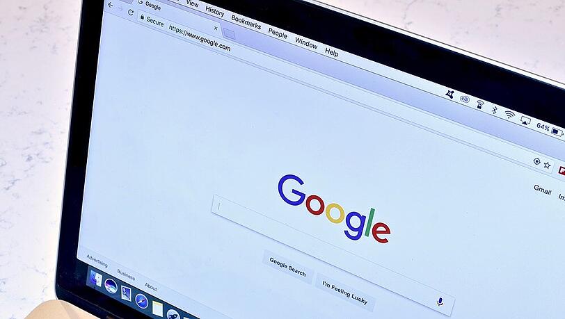 Google Chrome auf einem Macbook Google Chrome auf einem Macbook