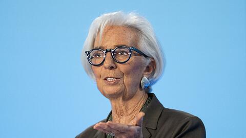 Seit dem 1. November 2019 f&uuml;hrt die Franz&ouml;sin Christine Lagarde die EZB. Ihre achtj&auml;hrige Amtszeit endet regul&auml;r Ende Oktober 2027. (Archivbild)