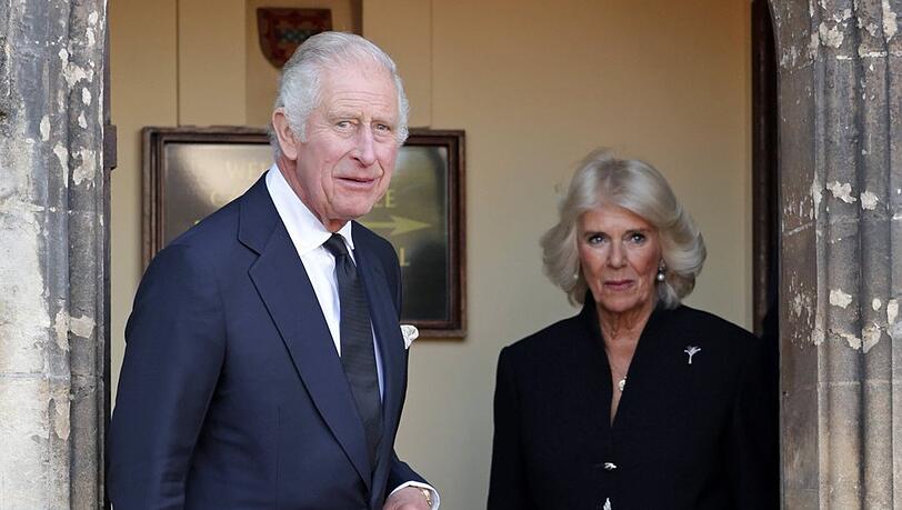 König Charles III. und Königin Camilla sind zurück in Schottland.