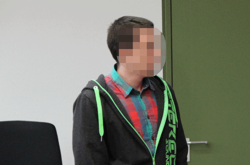 Brandstifter Hans R. vor Gericht.