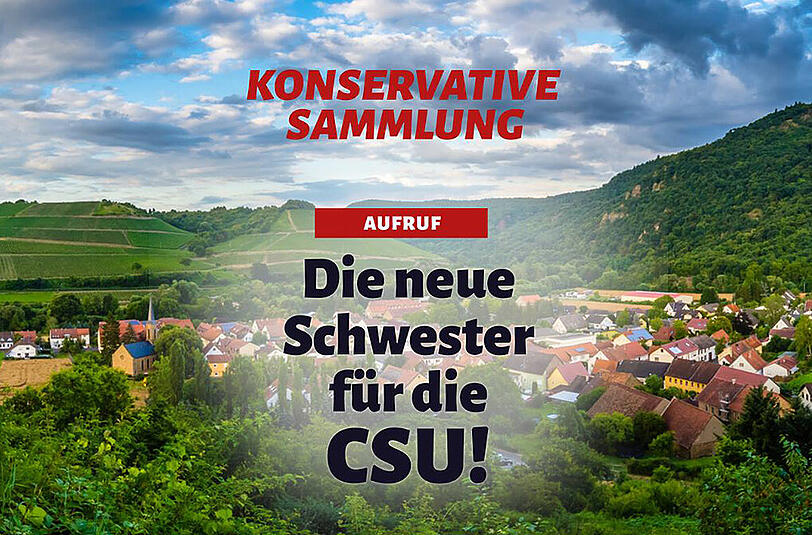 Die "Konservative Sammlung" will sich wohl am Donnerstag der Öffentlichkeit präsentieren.