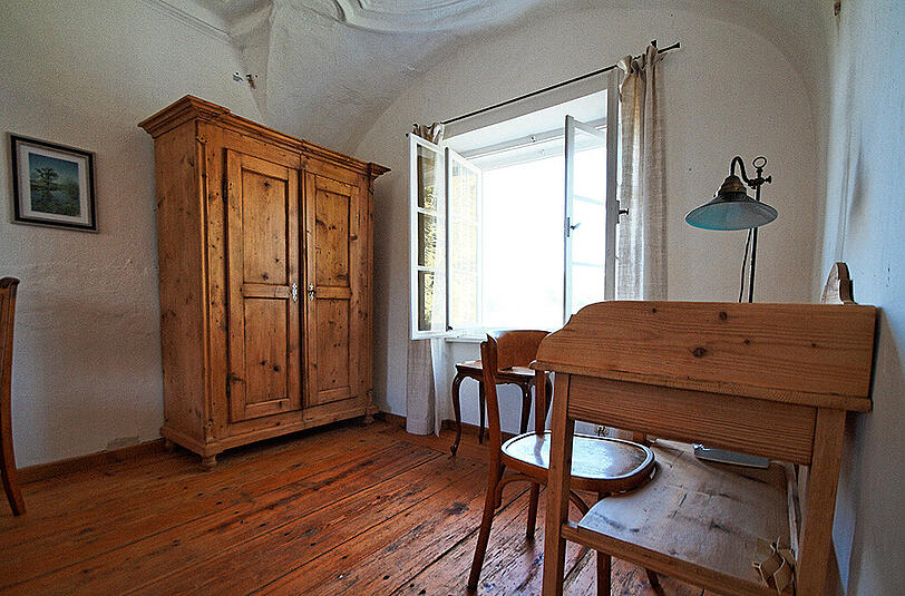 Ein Zimmer in der Klausenkirche in Engfurt. (Archivbild)