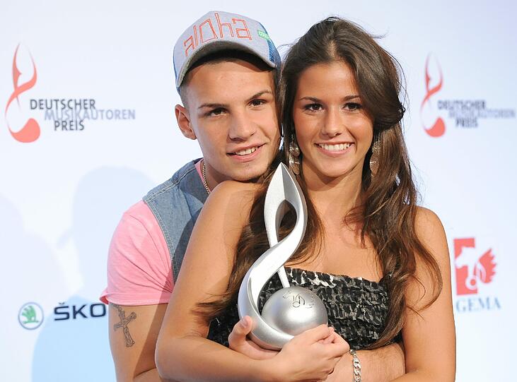 Glückliche Zeiten: Sarah und Pietro gewannen 2012 sogar einen Musikpreis zusammen.