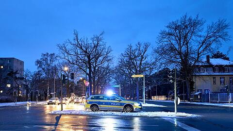 Nachts ist die Polizei verst&auml;rkt unterwegs.