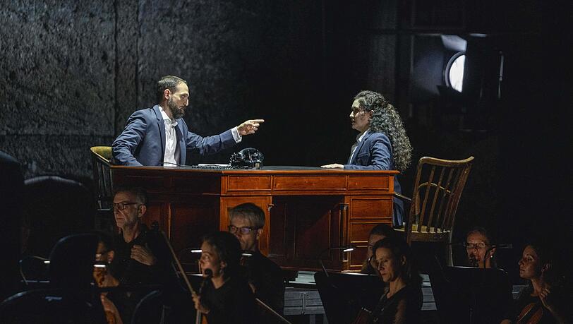 Giovanni Sala (Lucio Silla) und Lilit Davtyan (Celia)