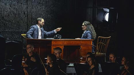 Giovanni Sala (Lucio Silla) und Lilit Davtyan (Celia)