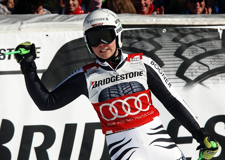 Zweiter Sieg in Ofterschwang: Viktoria Rebensburg meisterte den Riesenslalom am schnellsten