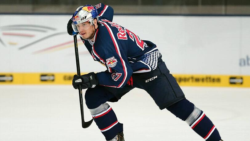 Matt Smaby, Kapitän des EHC Red Bull München. Matt Smaby, Kapitän des EHC Red Bull München.