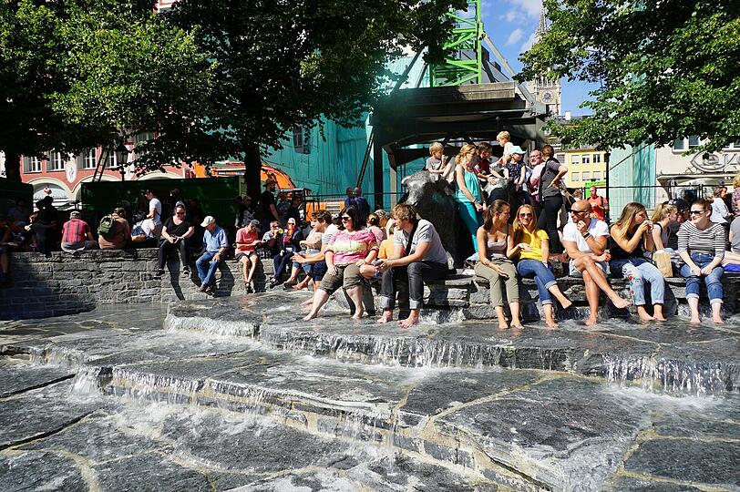 Feiern bei schönstem Wetter: Die besten Bilder vom Stadtgründungsfest.
