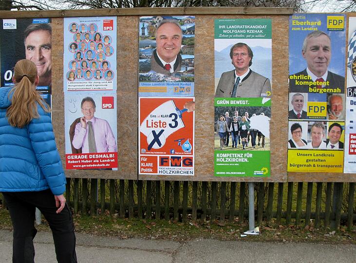 Die Parteien haben ganz unterschiedlich abgeschnitten bei der Kommunalwahl in Bayern.