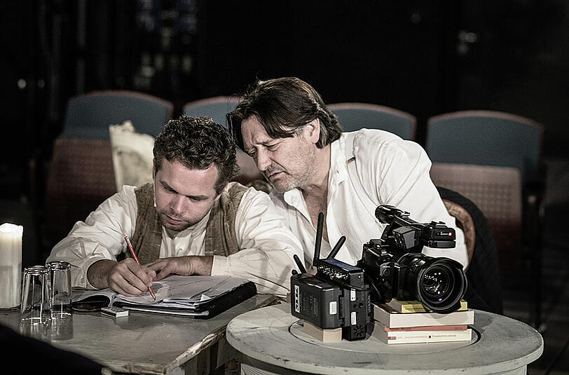 Kristof Van Boven (links) und Pierre Bokma.