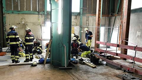 Ein 65-jähriger Bauarbeiter starb auf einer Baustelle in Sendling.