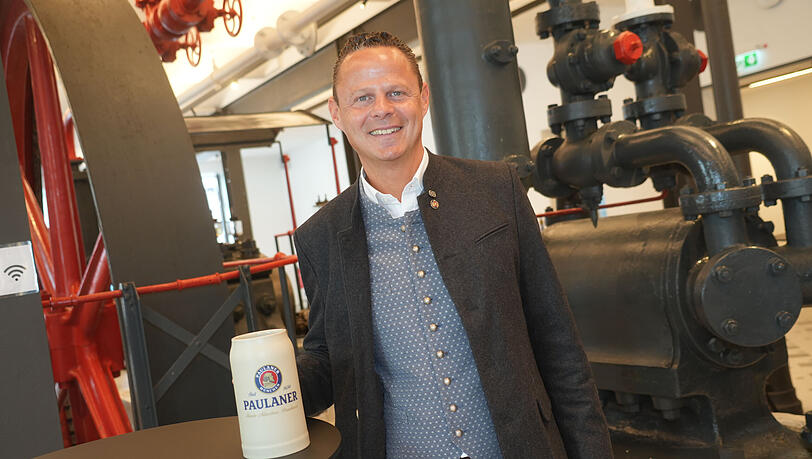 Paulaner-Chef Thomas Drossé freut sich auf die Zusammenarbeit mit dem Ehepaar Stiftl. Paulaner-Chef Thomas Drossé freut sich auf die Zusammenarbeit mit dem Ehepaar Stiftl.