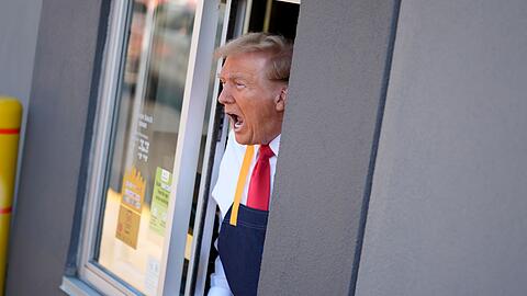 In vielen der Spaßbewertungen wurde Trump ins Lächerliche gezogen. (Archivbild)