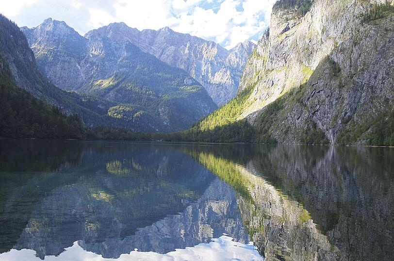 2. Platz, Kategorie B, Altersklasse 2004-2007: Vivien Zoll (11) mit dem Bild "Spiegelung am Obersee".