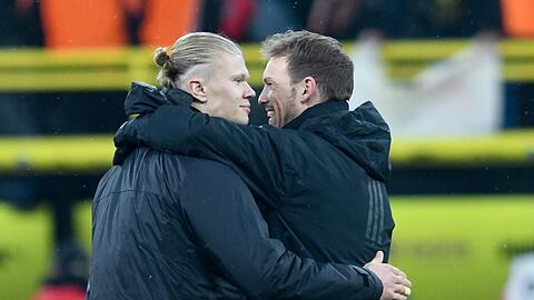 Wiedersehen in Amerika? Haaland und Nagelsmann.