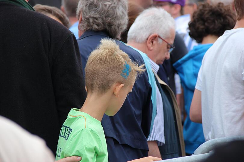 Weitere Bilder vom Löwen-Fanfest am Trainingsgelände an der Grünwalder Straße.