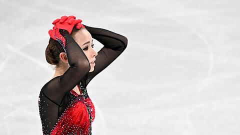 Kamila Walijewa hatte mit dem russischen Team Olympia-Gold gewonnen.