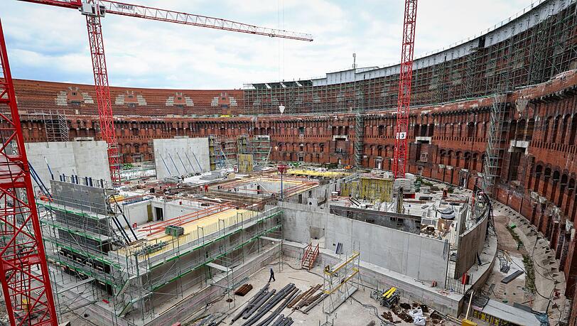 2028 soll das Kulturareal Kongresshalle fertig gestellt sein.