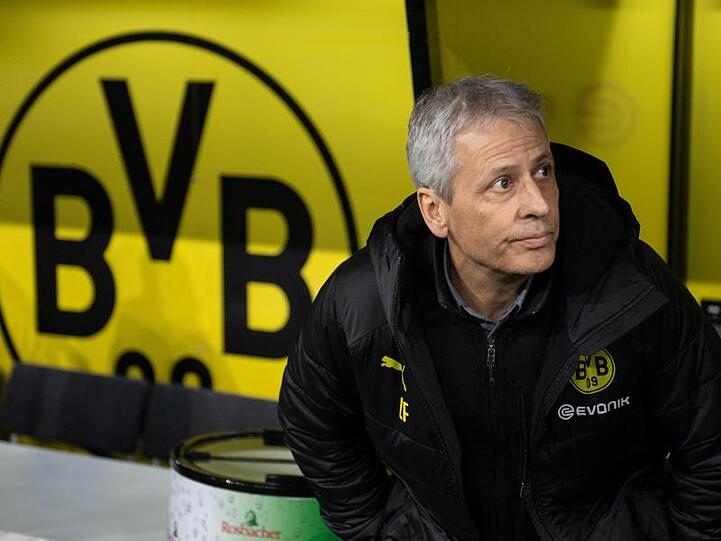 Um die Zukunft von Dortmunds Trainer Lucien Favre gibt es erneut Diskussionen.