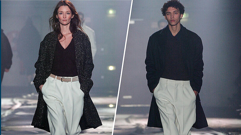 Auch das französische Label AMI definiert die internationale Unisex-Mode