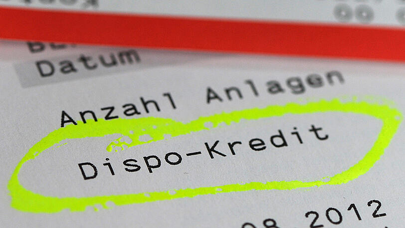 Fürs Konto-Überziehen sind häufig stattliche Zinsen zu zahlen.