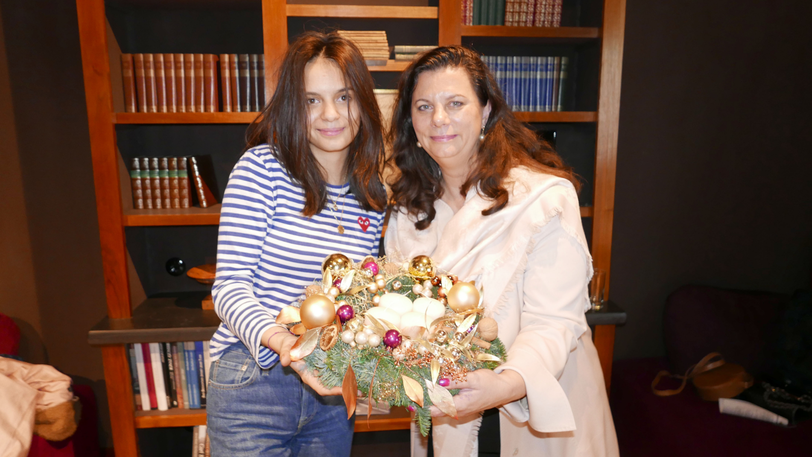 Besonders goldig: Tamara Dietl und Tochter Serafina.