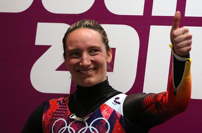 Tatjana Hüfner holte hinter Natalie Geisenberger die Silbermedaille beim Rodeln. Sie gönnt Geisenberger, trotz Kritik am Rodel-Verband die Goldmedaille.