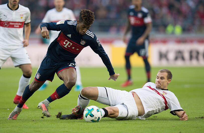 KINGSLEY COMAN NOTE 3
Bayerns "hochsensibles Rennpferd" (Zitat Jupp Heynckes) konnte trotz Problemen am Hüftbeuger spielen. Zog mit einigen Sprints an seinen Gegnern vorbei, prüfte Zieler per Rechtsschuss (59.). Ordentlich.