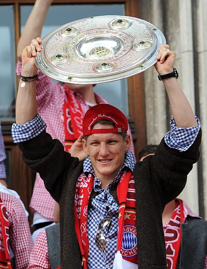 Die Bilder von Schweinsteigers sensationellen Zeit beim FC Bayern.
