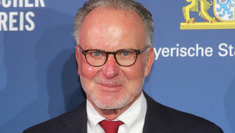 Klare Kante: Karl-Heinz Rummenigge. Klare Kante: Karl-Heinz Rummenigge.