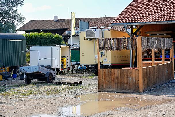 Hier wurde am Samstag ausgelassen gefeiert - bis zu der Gewalttat. Hier wurde am Samstag ausgelassen gefeiert - bis zu der Gewalttat.