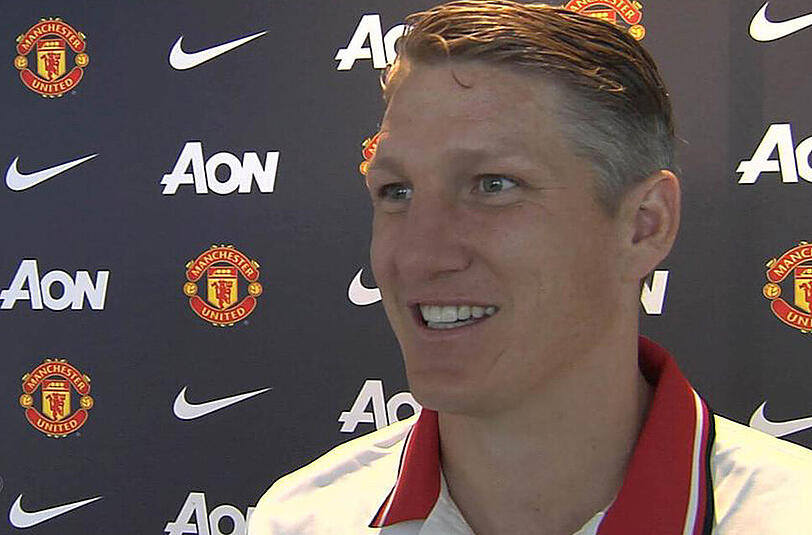 Bastian Schweinsteiger sprach über seinen erster Trainingstag mit seinen neuen Teamkollegen