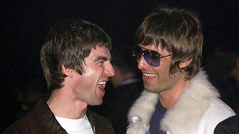 Die Brüder Noel (inksl) und Liam Gallagher.