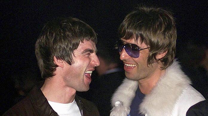 Die Brüder Noel (inksl) und Liam Gallagher.