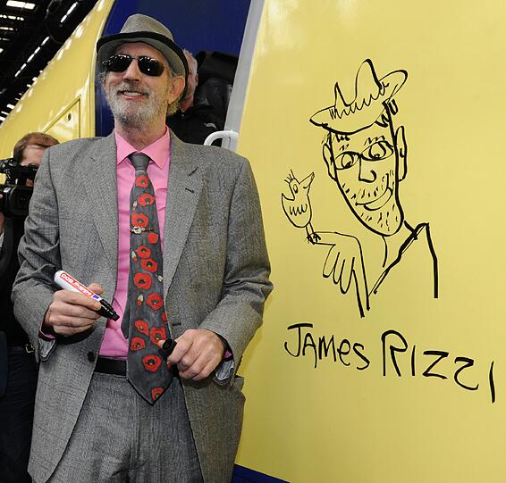 "Mit James Rizzi verliert die Kunstwelt einen der letzten großen Pop-Art-Künstler", schrieb Rizzis Verleger Bernhard Feil in dem Online-Nachruf.