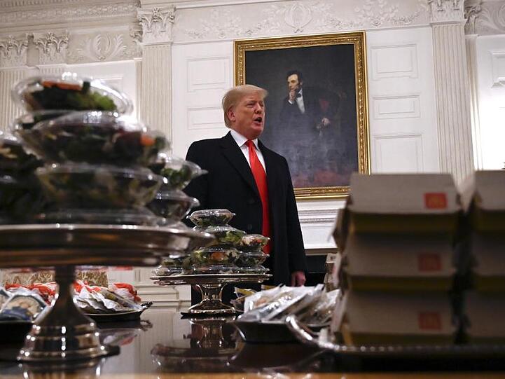 Donald Trump hat alles selbst bezahlt.