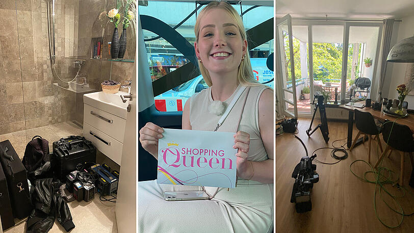 Lara Keller gibt den AZ-Lesern einen exklusiven Einblick in die Produktion von "Shopping Queen"...