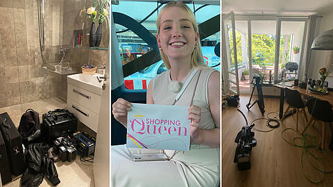 Lara Keller gibt den AZ-Lesern einen exklusiven Einblick in die Produktion von "Shopping Queen"...